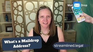 Whats a Maildrop Address streamlinedlegal [upl. by Longley]