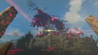 Zelda Breath of the Wild Ganon Final Boss Fight [upl. by Adnat644]