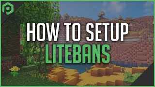 How to Setup LiteBans on Your Minecraft Server [upl. by Enidlarej]