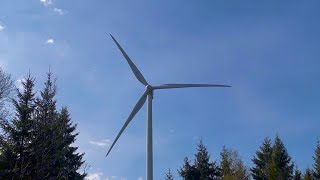 Vestas V90 Wind Turbine in Skephult [upl. by Oderf201]