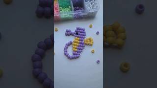 tuto hippocampe en perles  beads diy [upl. by Ellehcit]