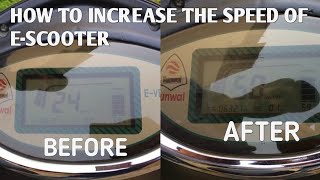 How We Can Increase The Speed Of E scooter 100 Working With Proof [upl. by Atikihc38]