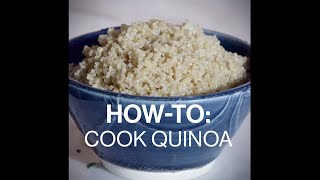 How to cook quinoa  Canadian Living [upl. by Myrle]