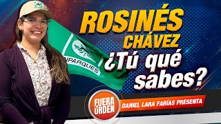 Rosinés Chávez Presidenta de INPARQUES ¿Limpiará el Guaire [upl. by Hcardahs]