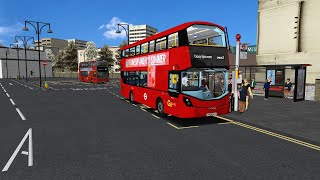 Add On London  OMSI 2  RR to Elephant and Castle  Gemeni 3 B5LH  No Commentary [upl. by Larkins]