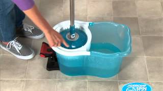 Spin Mop Instructional Video [upl. by Ainolopa193]