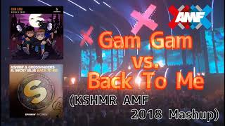 Gam Gam vs Back To Me KSHMR AMF 2018 Mashup  Marnik amp SMACK KSHMR amp Crossnaders ft Micky Blue [upl. by Trude]