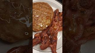 BROWN SUGAR CINNAMON PANCAKES amp BACON😍❤️food fyp breakfast pancake delicious foodie yum wow [upl. by Turmel]