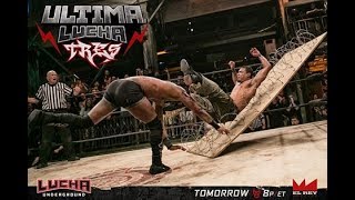 quotM2Hquot Lucha Underground Ultima Lucha Tres 2017 part 1 Highlights [upl. by Ecnerrat]