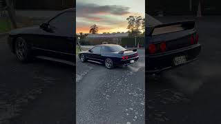 Nissan Skyline R32 GTST Cold Start Idle coldstart r32 skyline rb25det 400kw nissan [upl. by Nnov]