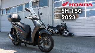 2023 HONDA SH 150  Walkaround Starting Sound [upl. by Lynad]