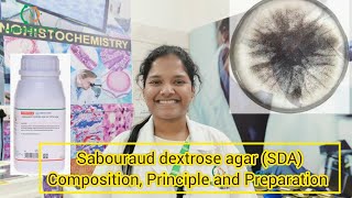 Sabouraud Dextrose Agar SDA Preparation । Media For Fungi and Yeast । Heredity Biosciences [upl. by Garaway]