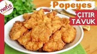 Popeyes Çıtır Tavuk Tarifi 💯💃 Gerçeğini Aratmaz [upl. by Otrebogir]