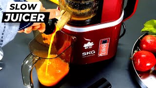 Best Budget Slow Juicer In India  BMS Lifestyle Cold Press Juicer  How To Use Slow Juicer ☑️ [upl. by Alroy]