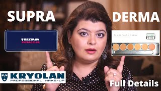 KRYOLAN  SUPRA Vs DERMA Foundation  पूरी तकनीकी जानकारी  EP47 [upl. by Esinel]