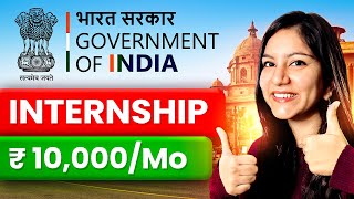 REVEALED ➤ Secrets to Get This Government Internship amp Earn ₹10kMonth  HURRY [upl. by Audri]