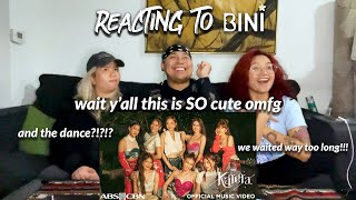 Reacting to BINIs KARERA MV amp Dance Practice Their vocals and dance ALWAYS deliver [upl. by Acirat]