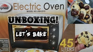 KYOWA ELECTRIC OVEN  HOMEMADE COOKIES [upl. by Edmonda]