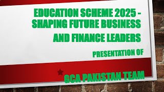 ICAP Education Scheme 2025 Version  01 [upl. by Rana]