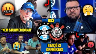 REAÇÕES dos GREMISTAS FURIOSOS com a DERROTA  GRÊMIO 0X3 CORINTHIANS REACT BRASILEIRÃO 2024 [upl. by Gilud104]