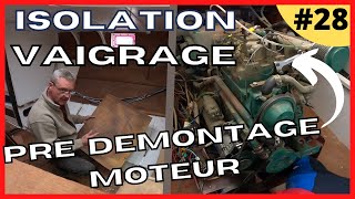 ISOLATION  VAIGRAGE ET PRE DEMONTAGE MOTEUR [upl. by Idelia]