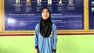 3 MINUTES PUBLIC SPEAKING  PUTERI RANIA BATRISYIA BINTI SAHARUDIN [upl. by Dionne]