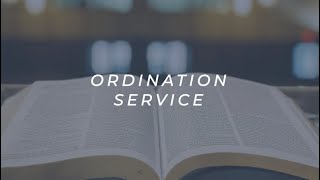 Ethan McCarter Ordination Service [upl. by Nedarb]