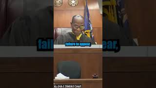 Judge Says quotWOMP WOMPquot To Defendants Failure to Appear [upl. by Ettennad]