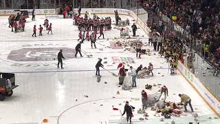 OTTAWA 67’S TEDDY BEAR TOSS [upl. by Doownel981]