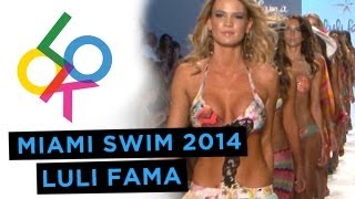 Luli Fama Fashion Show Miami Swim Week 2014 [upl. by Odine]