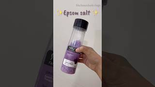 Benefits for Epsom salt ✨treningreels trendingonshorts [upl. by Thomson]