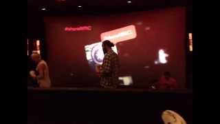 AMC Prime Godzilla 2014 in Burbank CA with Epic Meal Time Part 2 [upl. by Chung293]