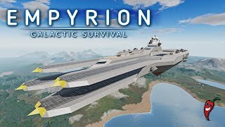 THE COMMAND CARRIER TO CARRY ALL YOUR VESSELS  Empyrion Workshop Showcase [upl. by Kelbee667]