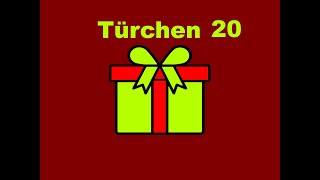 ADVENTSKALENDER 2023 Türchen 20 [upl. by Edivad]