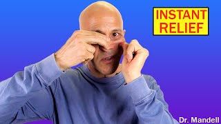 Unclog Your Sinus Mucus amp Congestion Within 60 Seconds  Dr Mandell [upl. by Rebe537]