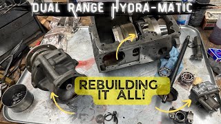 Finish the Internal Rebuild Of The Dual Range HydraMatic Transmission BARELY Part 3 [upl. by Isewk378]