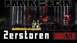 Rammstein  Zerstören Subtitulado en Español Live 2016 [upl. by Abramson928]