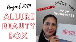 August 2024 Allure Beauty Box Unboxing 081124  Subscription Box Saturday [upl. by Demb]