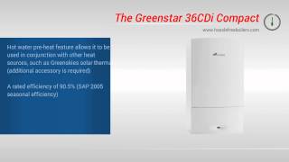 Worcester Bosch Greenstar 36 CDi Compact Combi Boiler [upl. by Rocca]