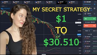 From 1 to 30510 with secret Quotex trading strategy  Quotex [upl. by Lebezej]