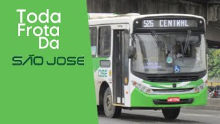 Toda frota da São José  Detro RJ Consórcio Nova Iguaçu RJ [upl. by Admama]