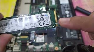 Lenovo Thinkpad T460s T470s Replacing SSD [upl. by Sirapal758]