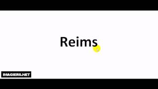 How to pronounce in French  Reims [upl. by Elfrieda140]