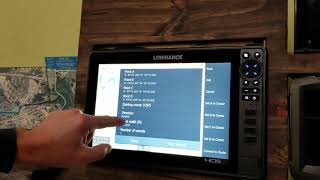 Create Transect Route on Lowrance [upl. by Diskin]