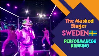 S4 E1  Performances Ranking  The Masked Singer Sweden [upl. by Salomie]