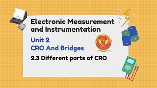 23 Different parts of CRO  EC302 [upl. by Lahcsap]