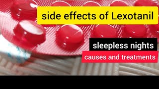 LEXOTANIL side effects shorts  sleepless nights  UrduHindi Dr Huma Kashif Shaikhain [upl. by Aimil960]