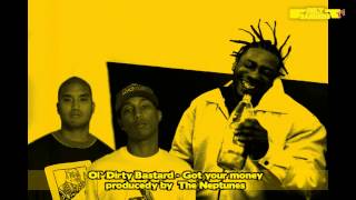 OL DIRTY BASTARD ODB  Got your money PROD The Neptunes  instrumental  ONLY BANGERSTV [upl. by Sabu]