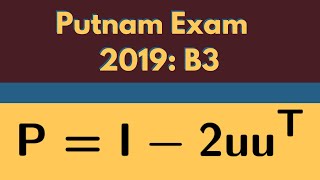 Putnam Exam  2019 B3 [upl. by Ellecrag]