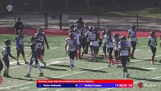 Exeter Seahawks vs Nashua Cougars Football Senior Division Varsity Level [upl. by Chaunce]